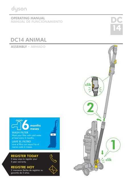 dyson animal instruction manual dc25