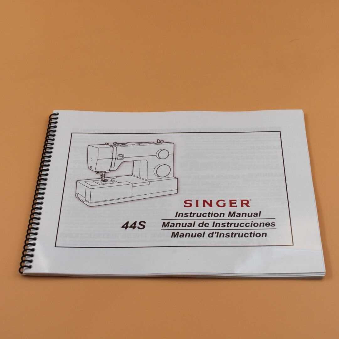 singer com manuals 44s instruction