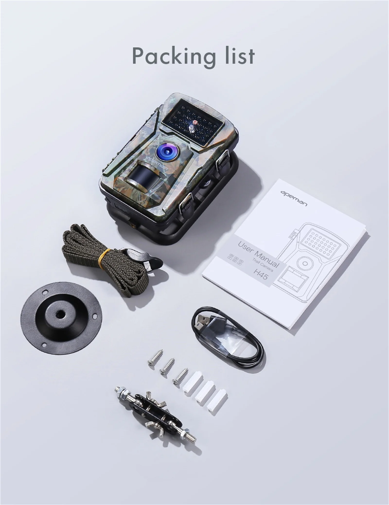 apeman h45 instruction manual