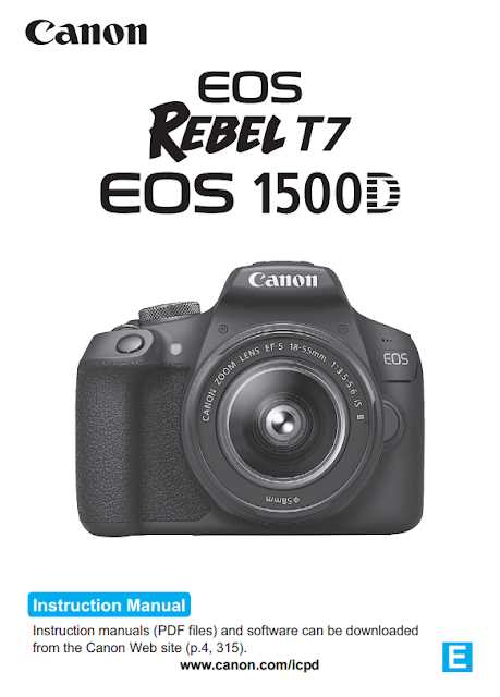 canon rebel instruction manual