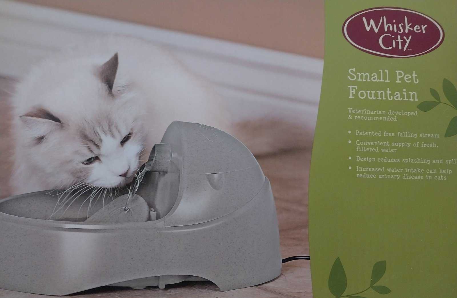 whisker city pet fountain instruction manual