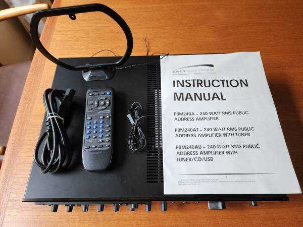 elite cr101 instruction manual