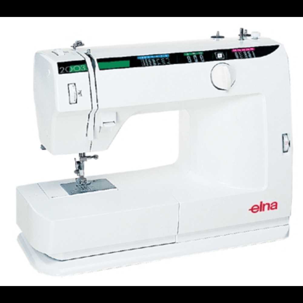 elna 2005 sewing machine instruction manual