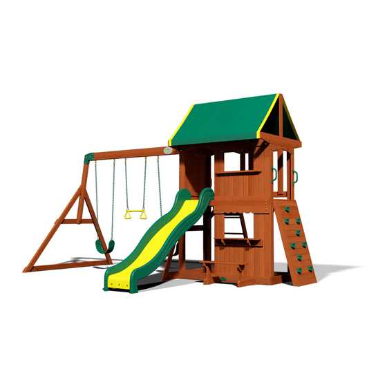 backyard discovery tucson cedar wooden swing set instruction manual