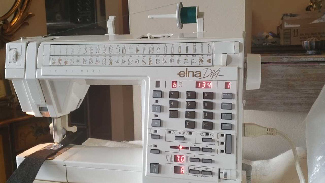 elna sewing machine instruction manual