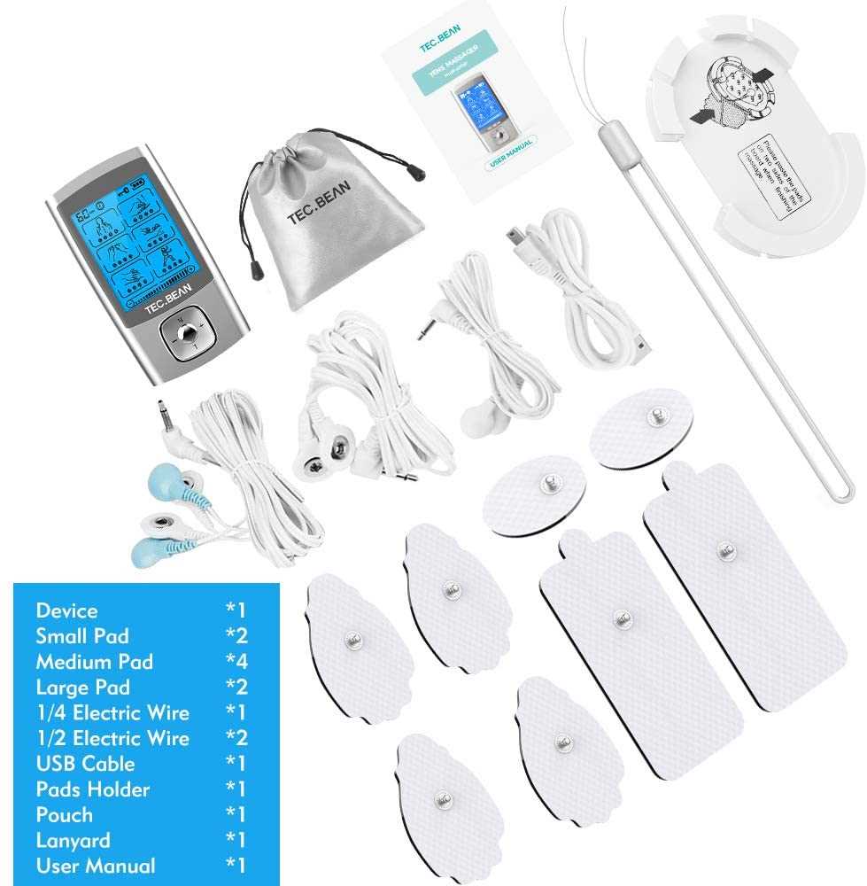 elgetec tens machine instructions manual