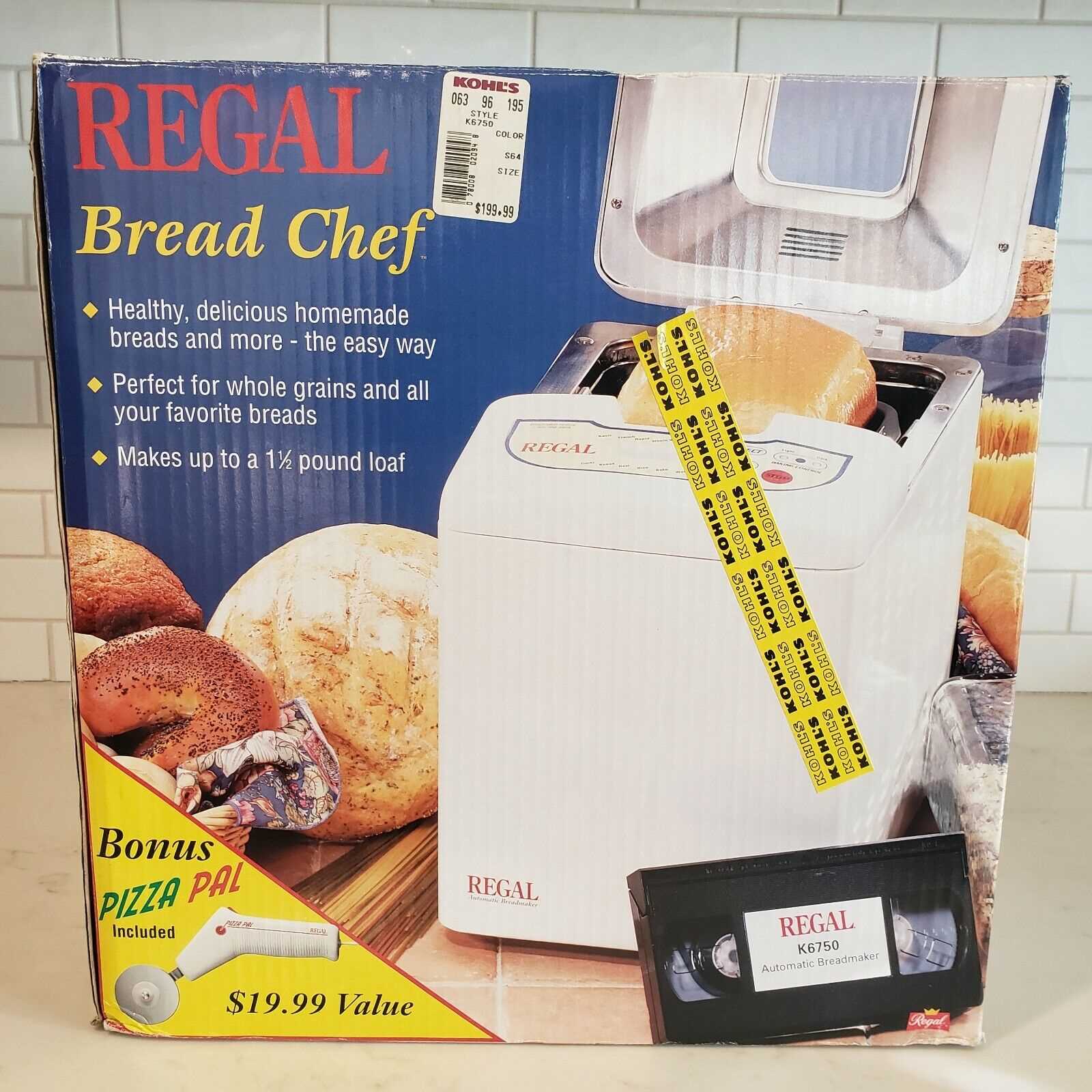 regal bread maker instruction manual