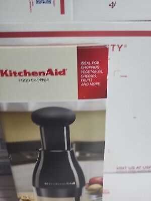 kitchenaid manual food chopper cleaning instructions