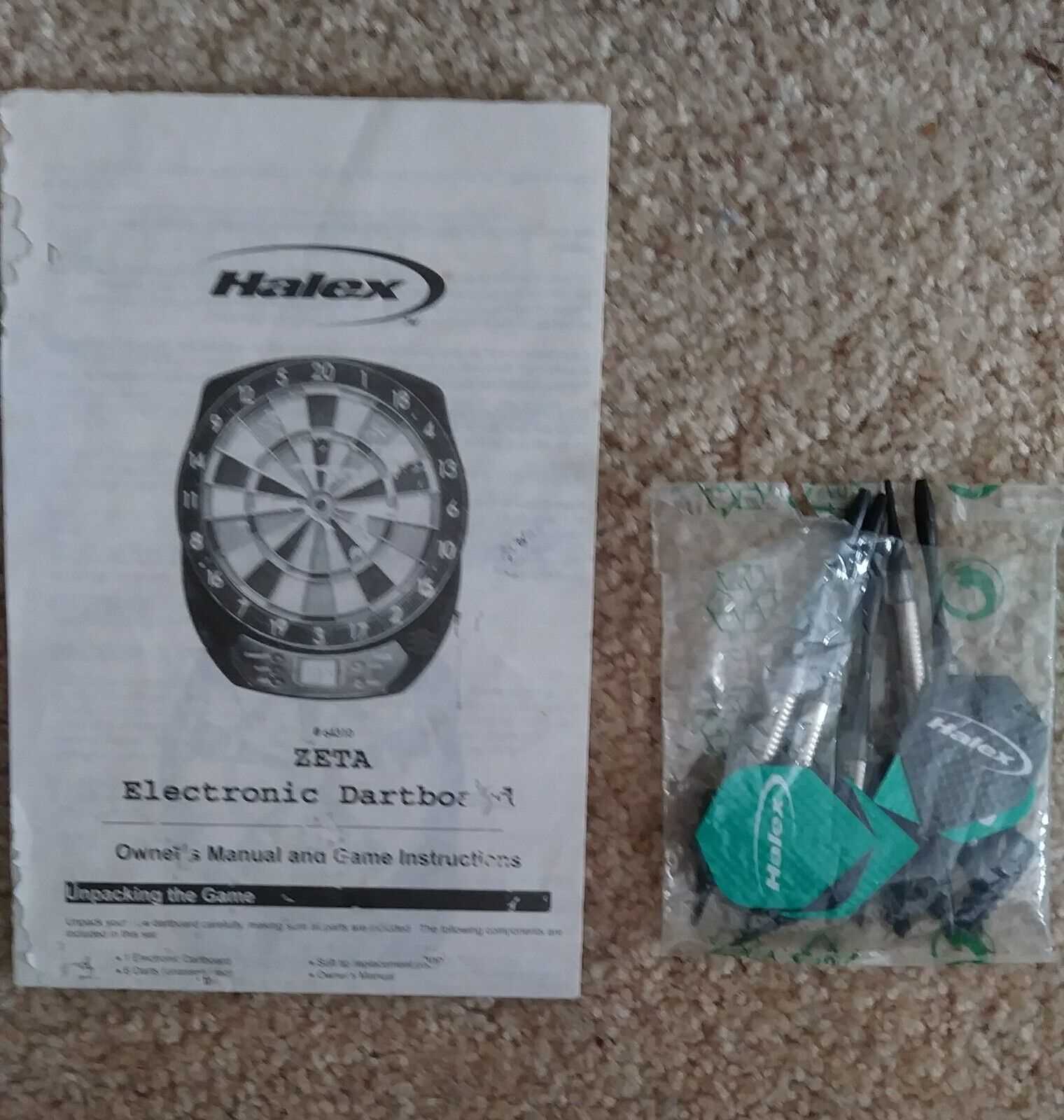 halex electronic dartboard instruction manual