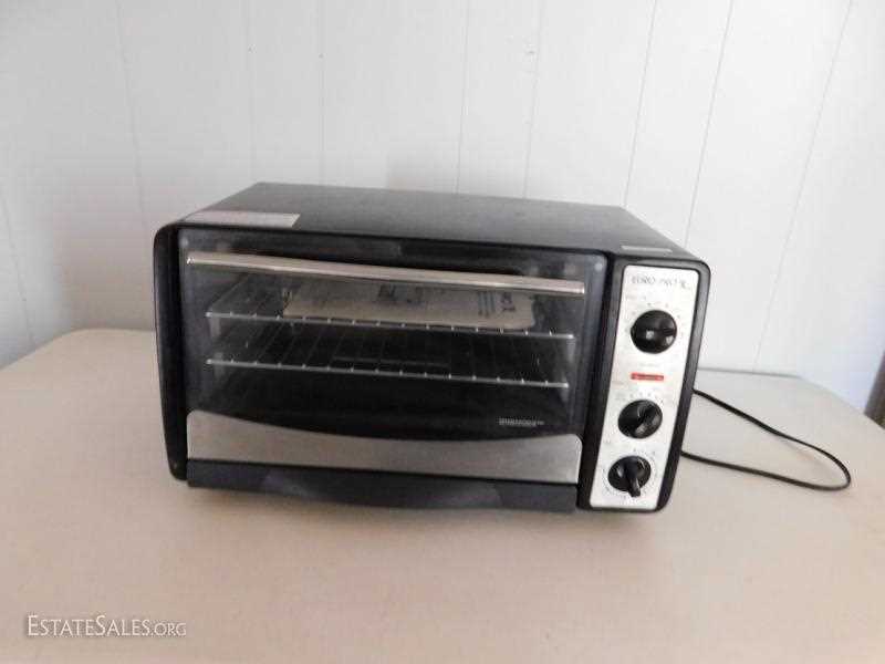 euro pro x toaster oven instruction manual