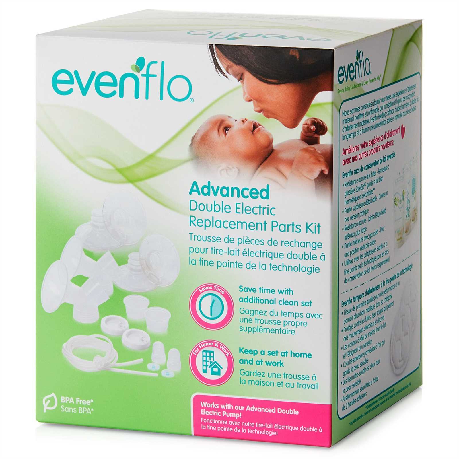 evenflo advanced double electric breast pump instruction manual