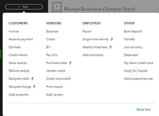 quickbooks online instruction manual