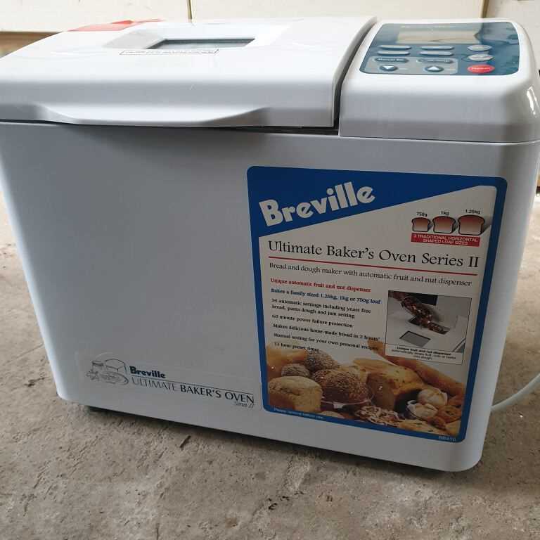 breville bread maker instruction manual