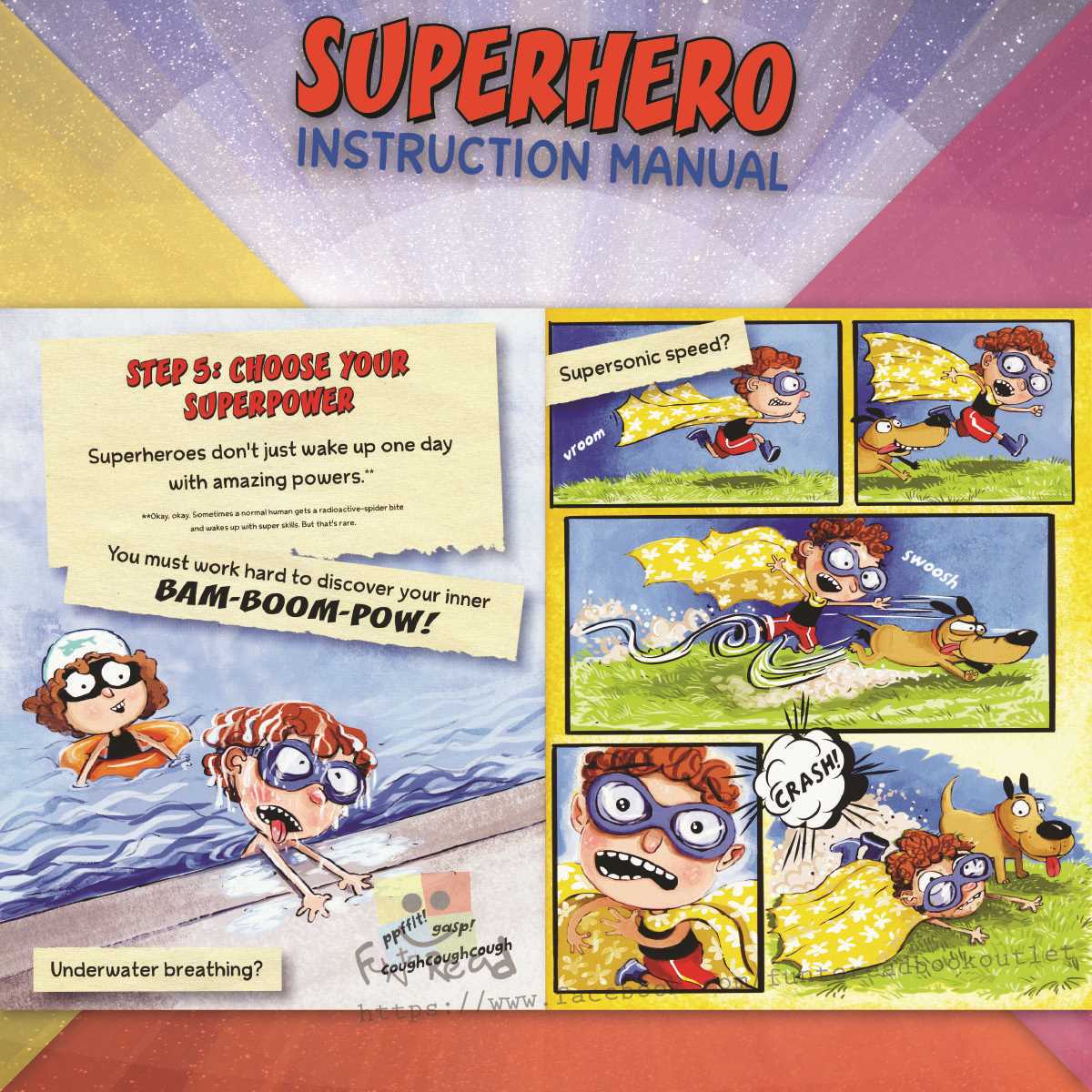 superhero instruction manual read aloud