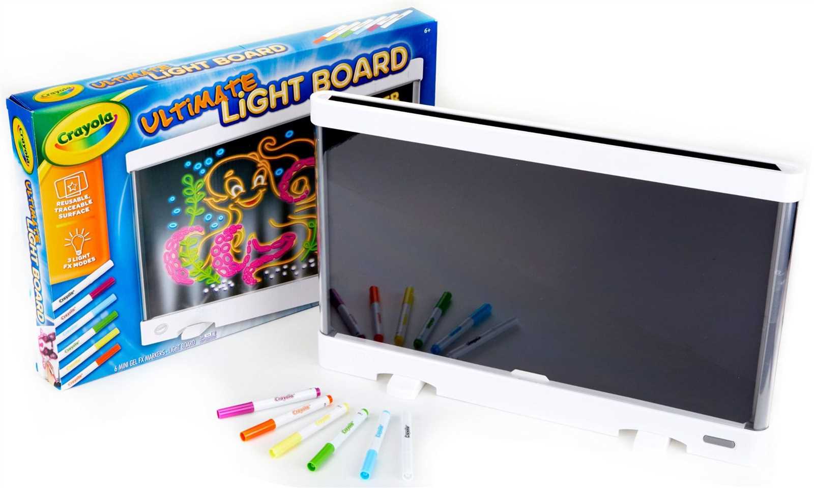 crayola digital light designer instruction manual