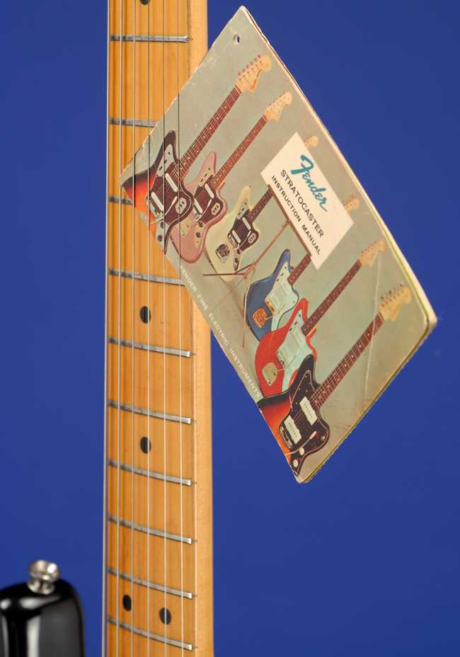 fender stratocaster instruction manual