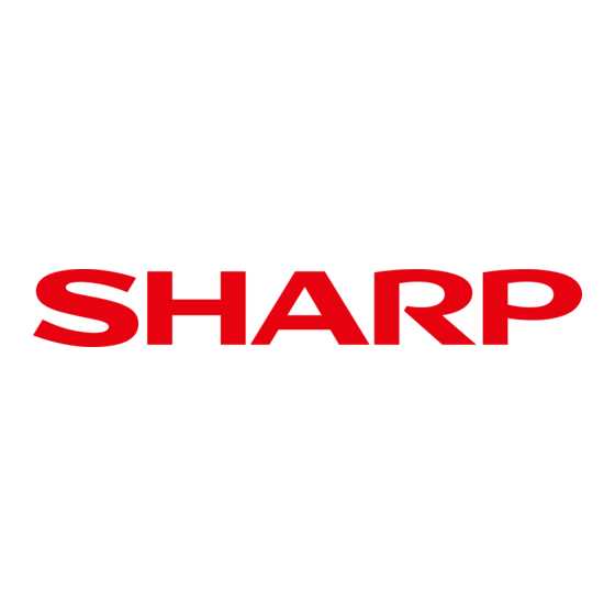 sharp xe a207 instruction manual