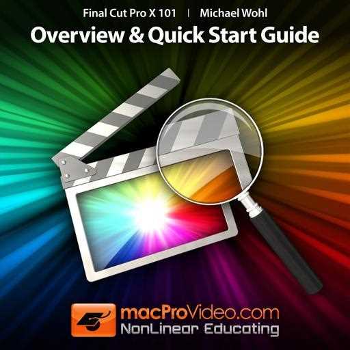 final cut pro x instruction manual