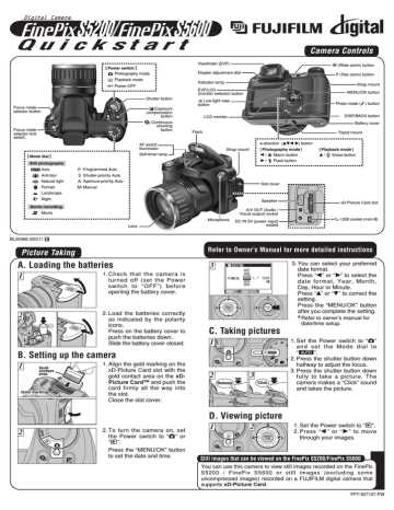 finepix s5600 instruction manual