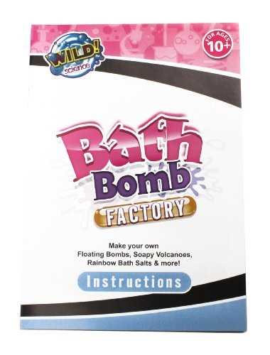 wild science bath bomb factory instructions manual