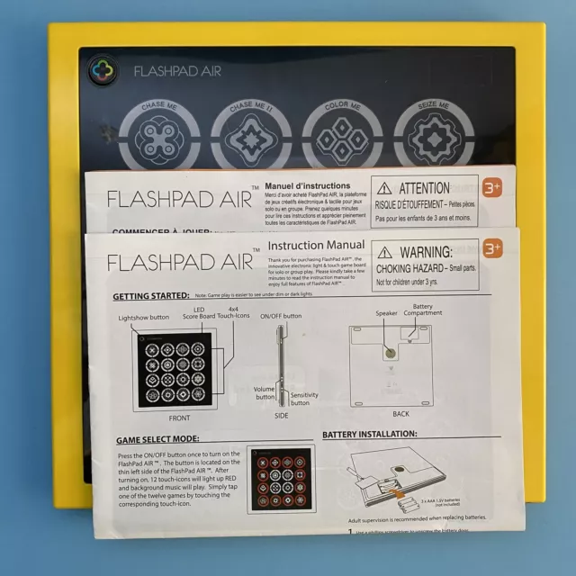 flashpad air instruction manual