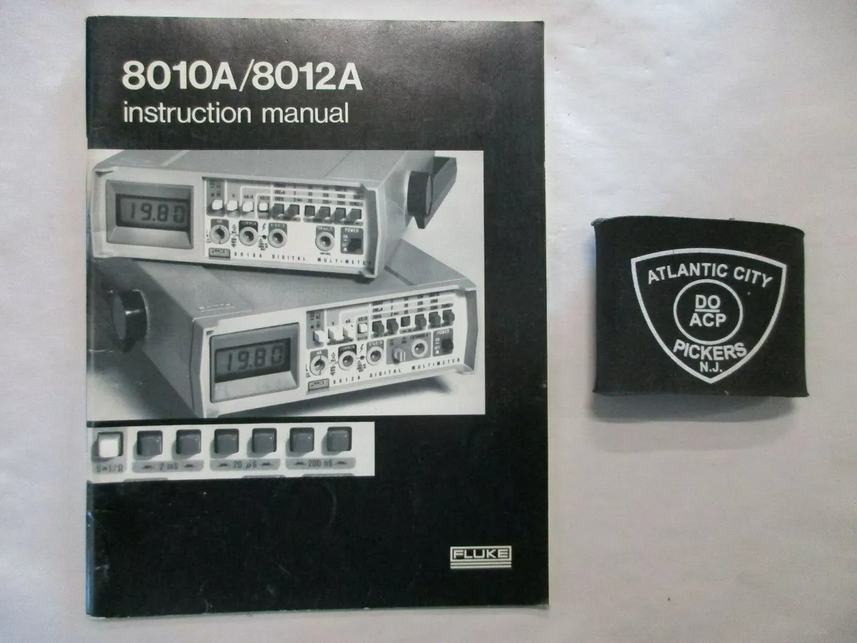 fluke 12 multimeter instruction manual