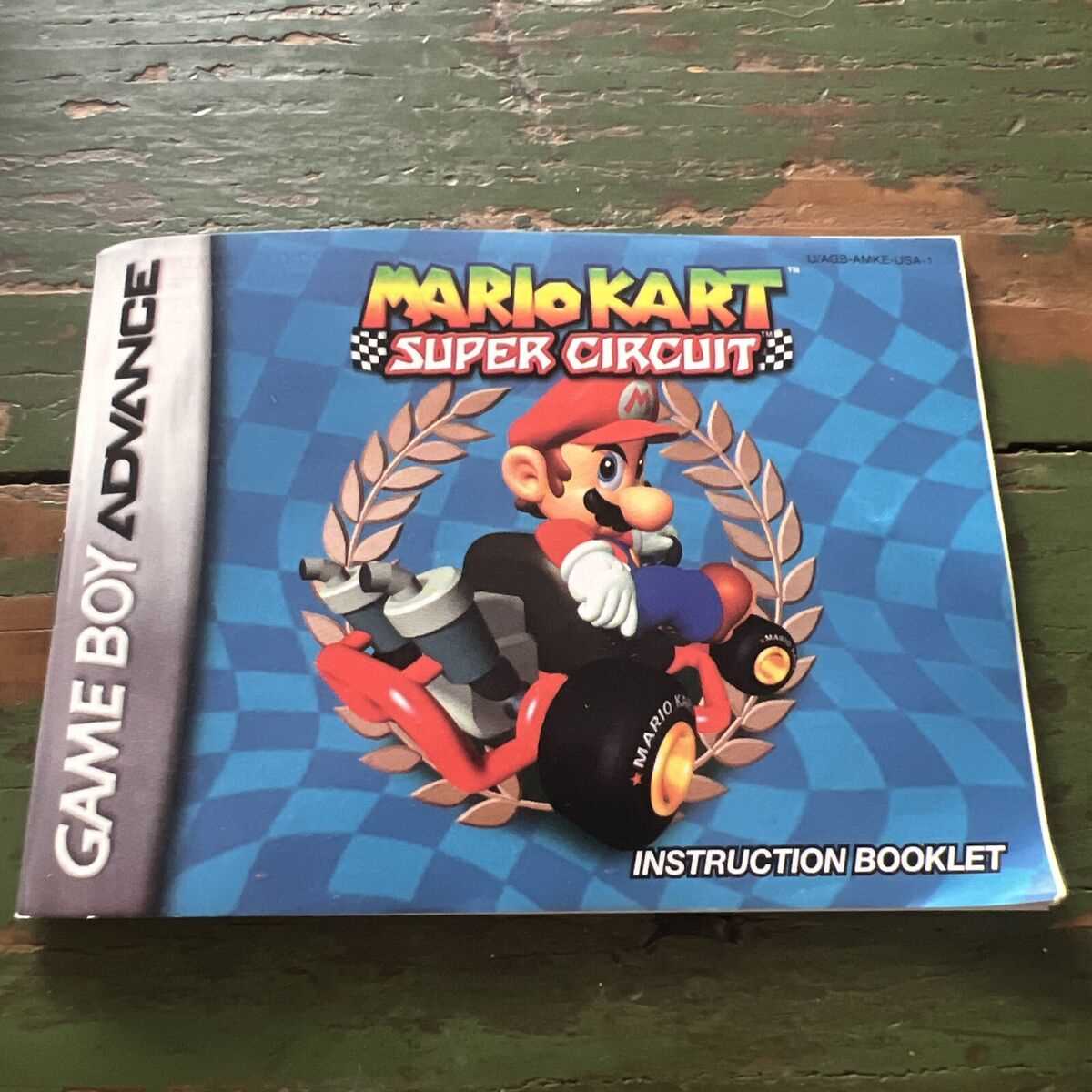 mario kart super circuit instruction manual