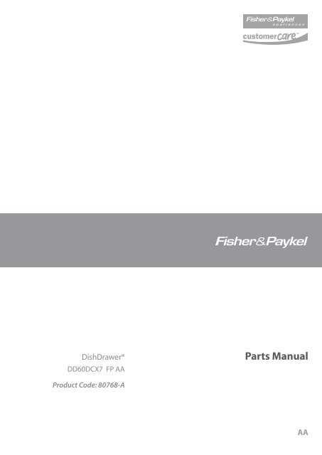 fisher paykel instruction manual