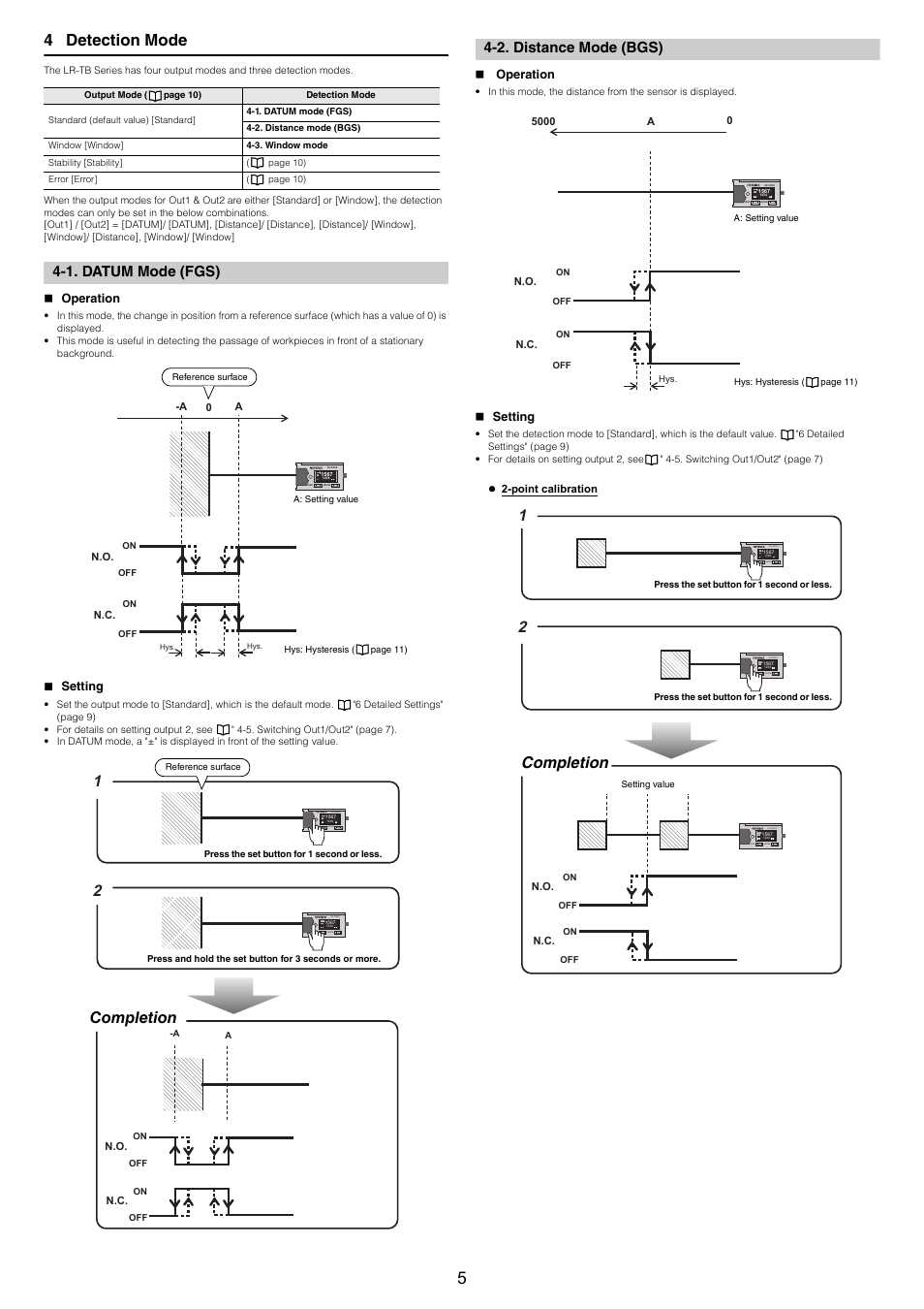 lr tb5000 series instruction manual