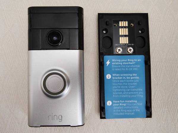 ring video doorbell instruction manual