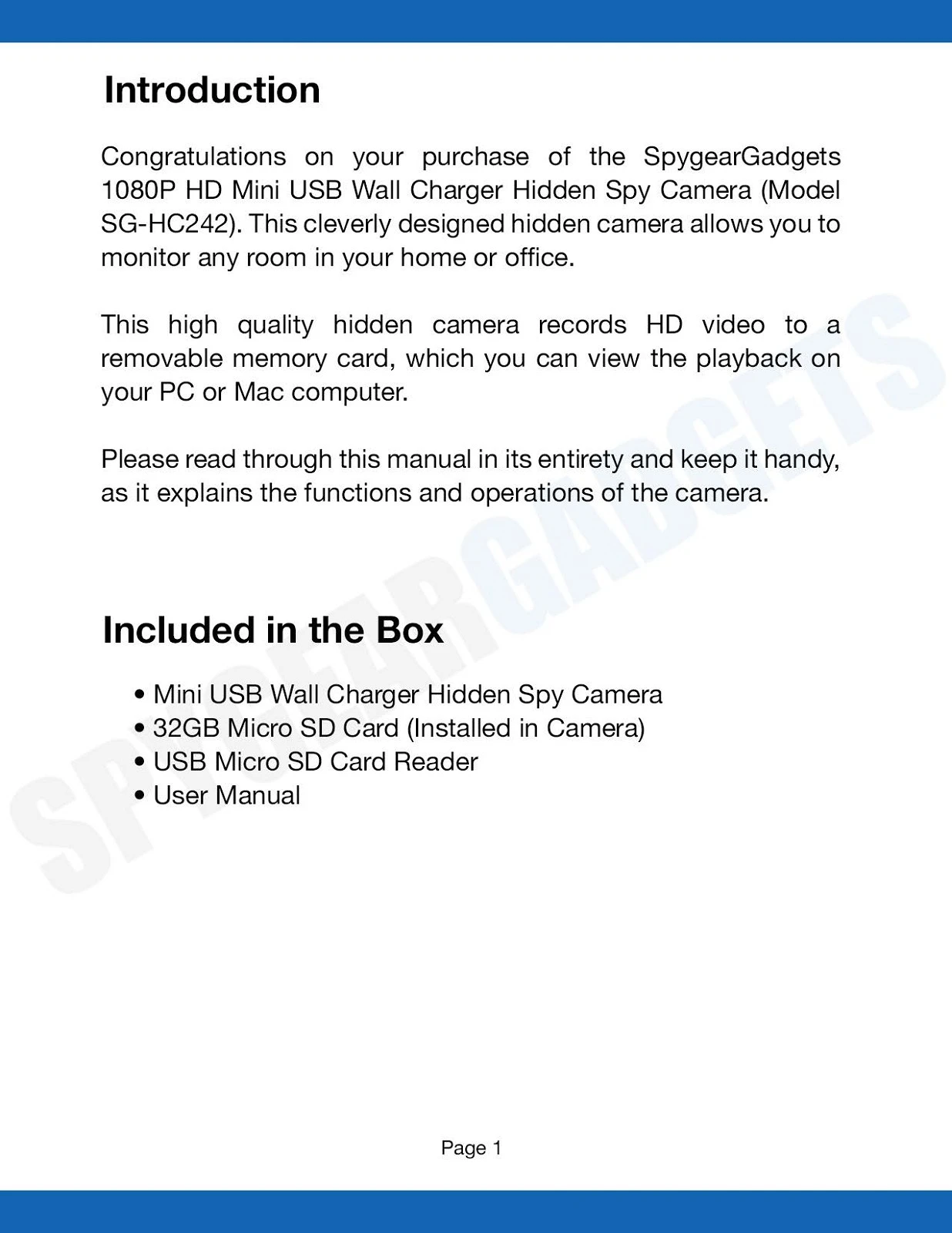 spy pen instruction manual