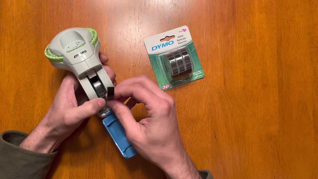 dymo label maker instruction manual