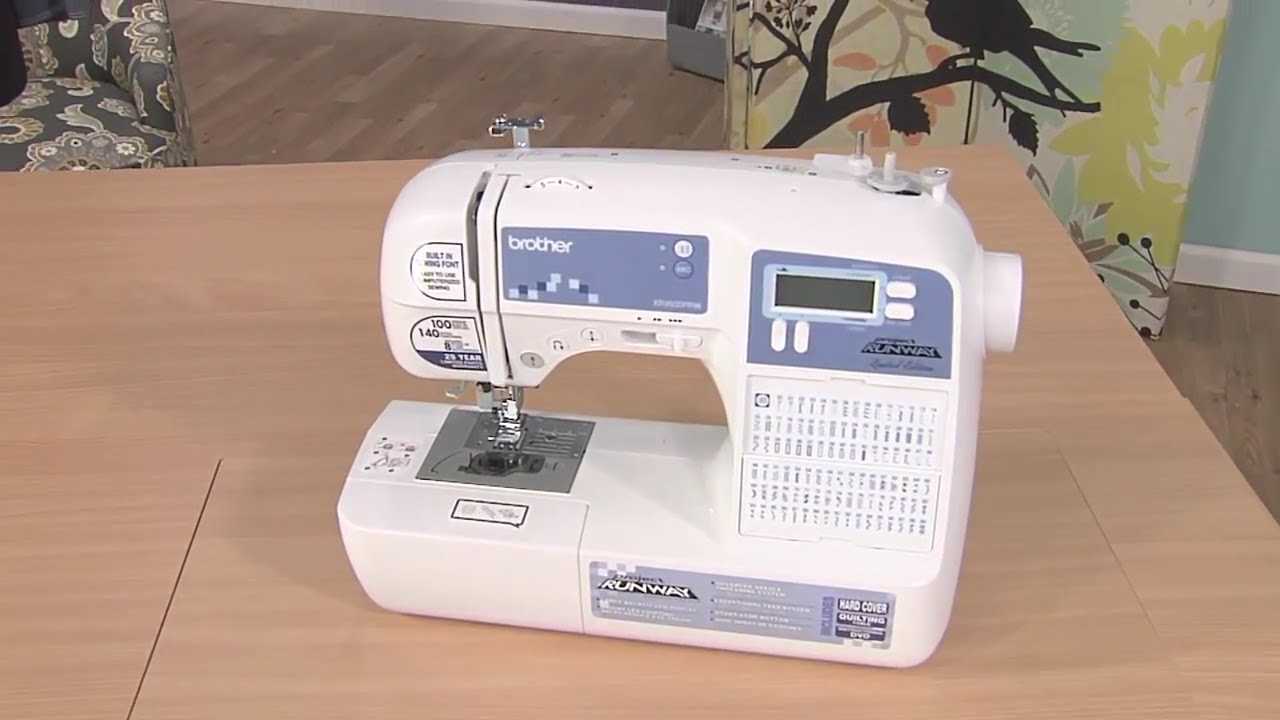 brother project runway sewing machine instruction manual