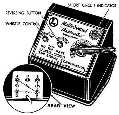 lionel kw transformer instruction manual