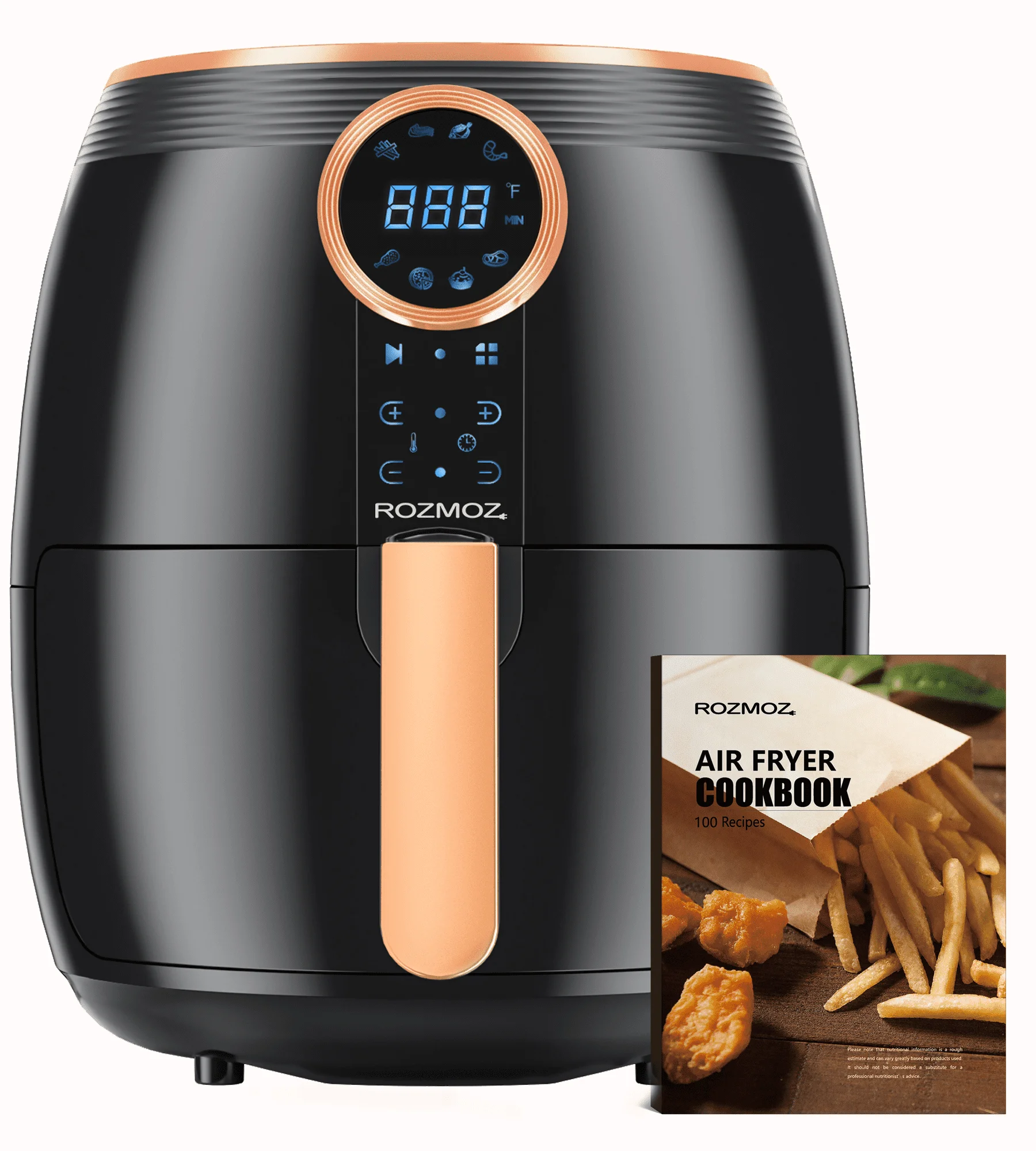 moosoo air fryer instruction manual