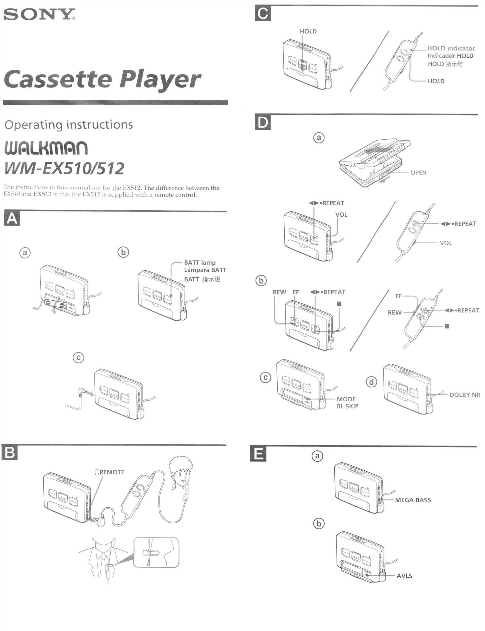 sony walkman mp3 player instruction manual