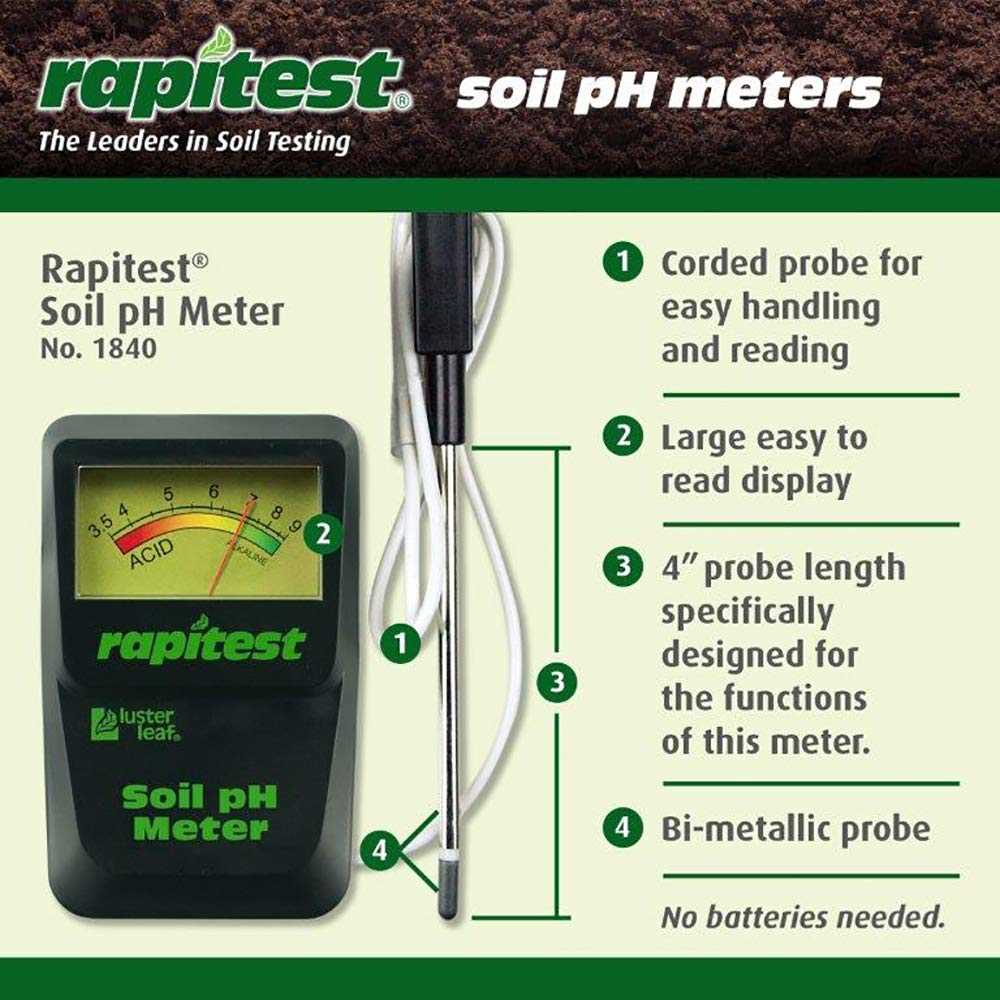 rapitest ph meter instruction manual