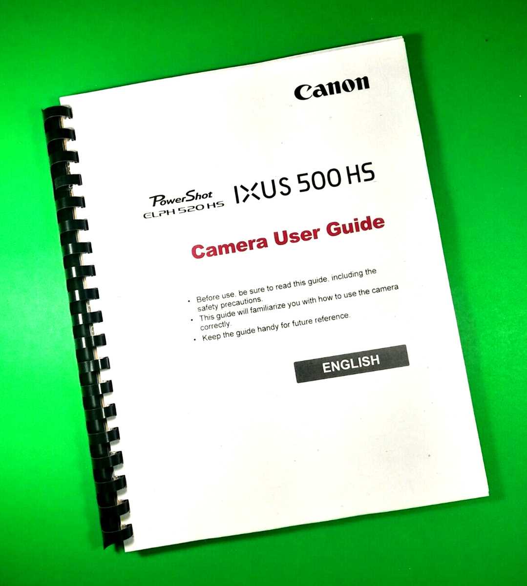 canon ixus 115 hs instruction manual