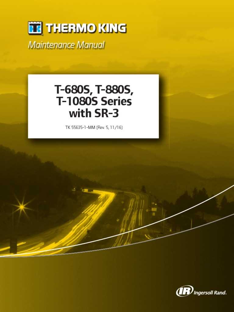 thermo king instruction manual