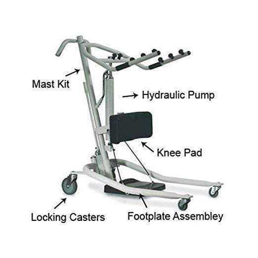 invacare hoyer lift instruction manual