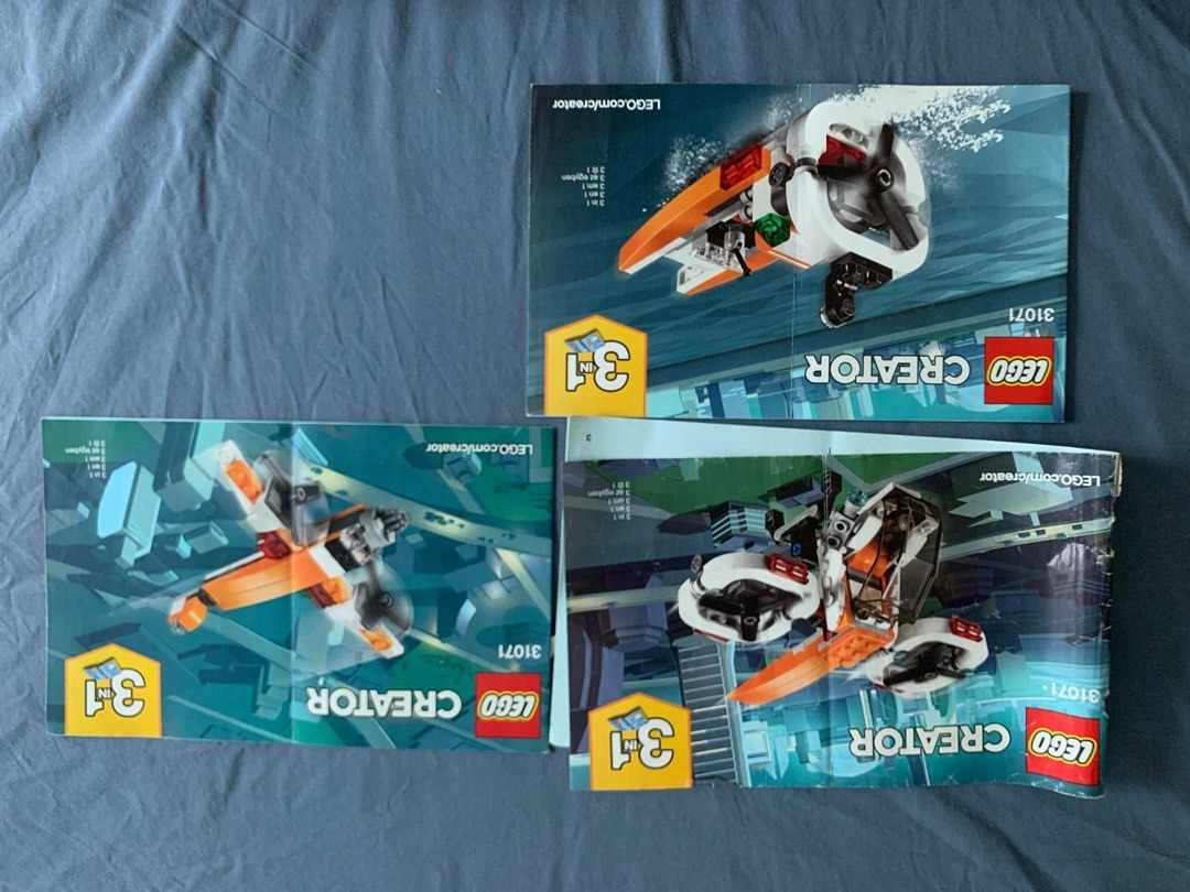 free lego instruction manuals