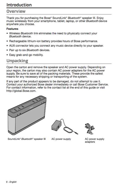 bose soundlink instruction manual