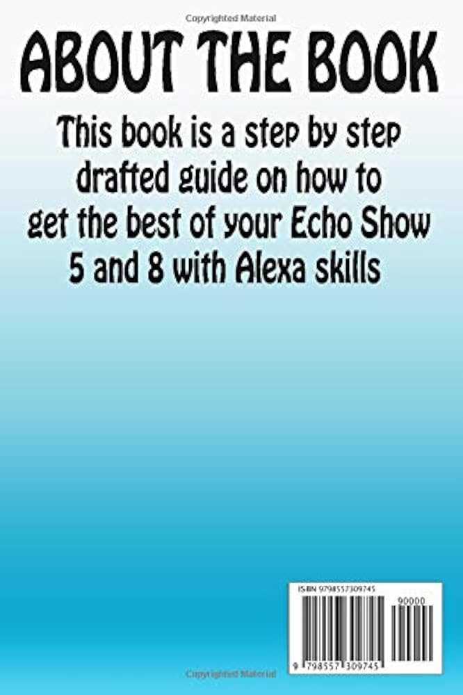 amazon echo show 5 instruction manual