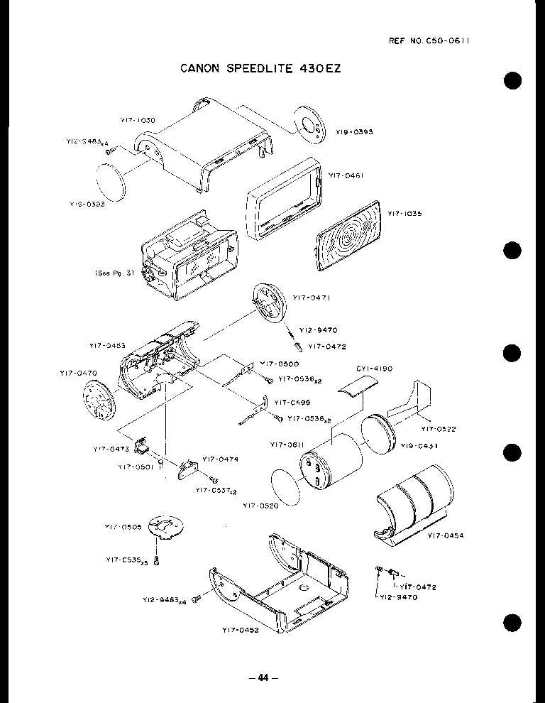 canon speedlite 430ex instruction manual