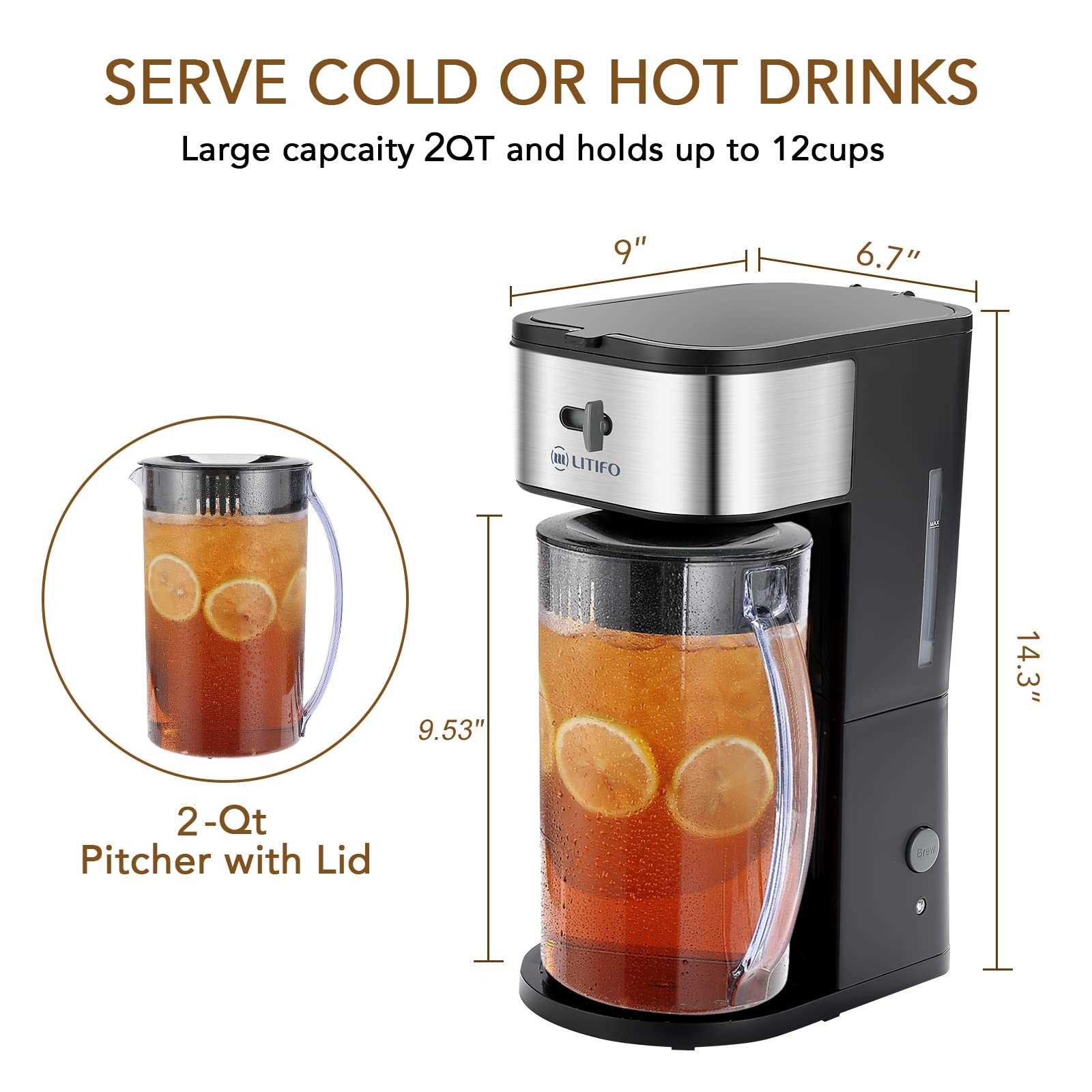 the iced tea pot by mr. coffee instruction manual