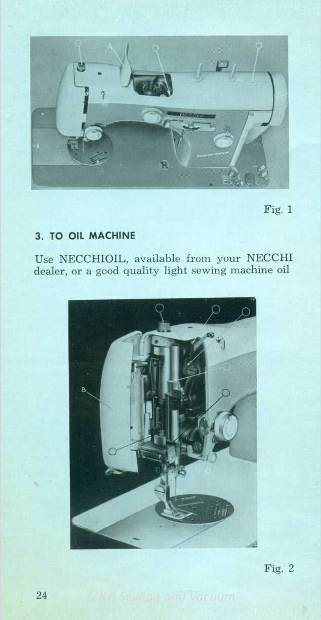 instruction manual for necchi sewing machine