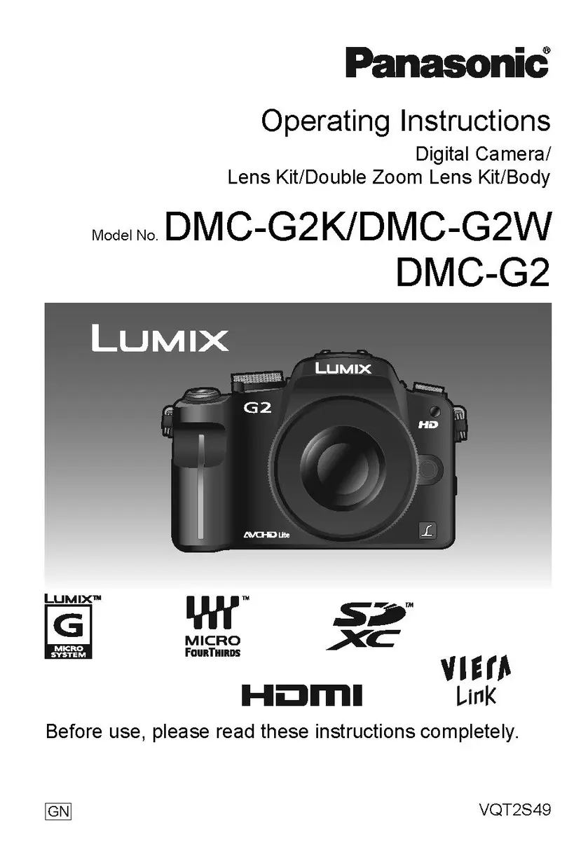 lumix g2 instruction manual