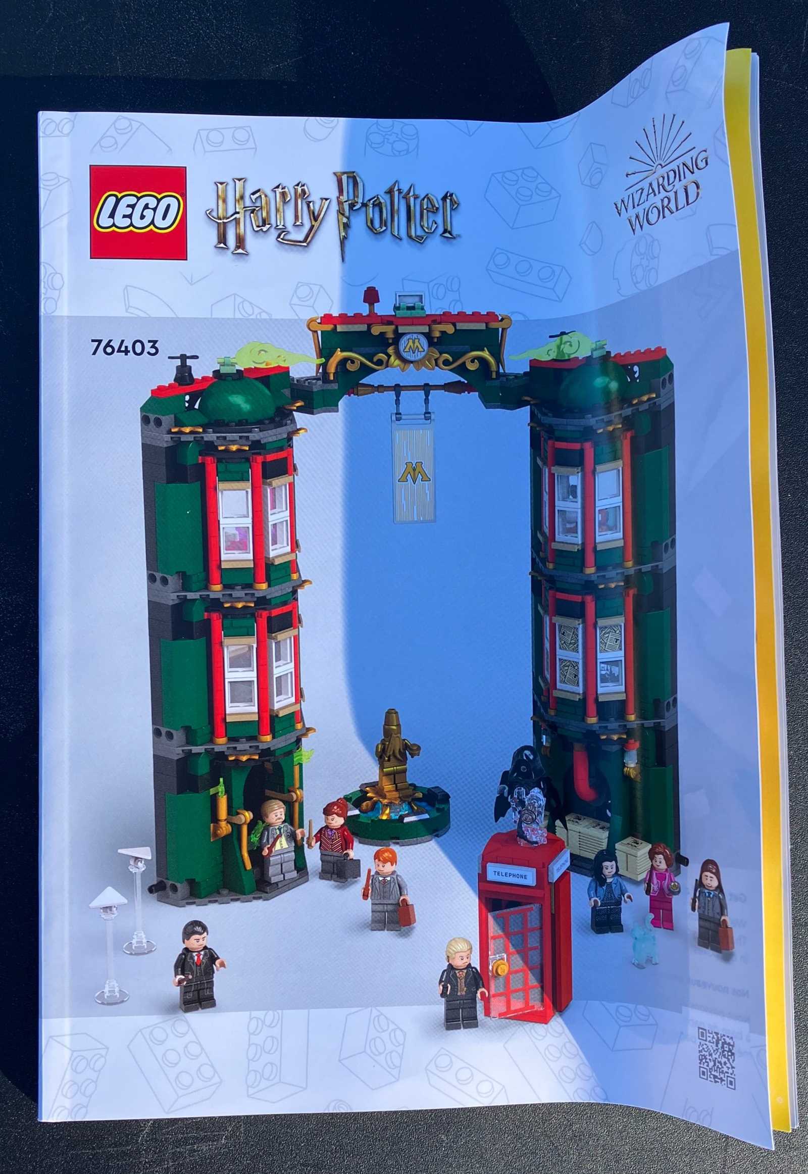 lego harry potter instruction manual