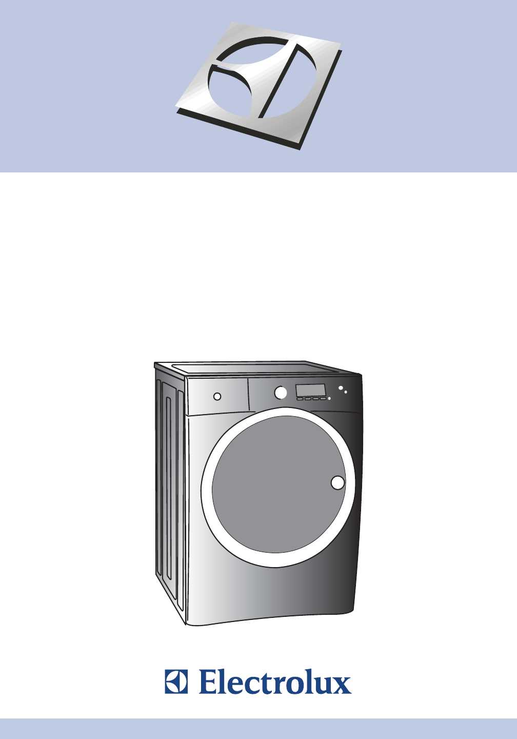 instruction manual for electrolux washing machine