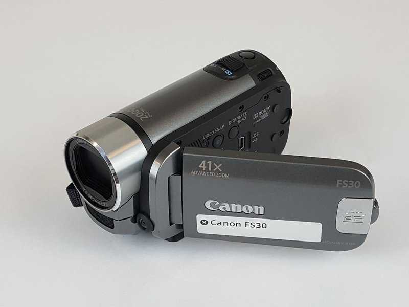 canon fs300 instruction manual